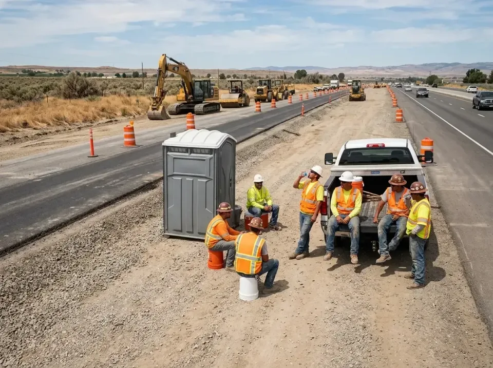 highway-road-construction-crew-007 — frequently asked questions, Porta Potty and Restroom Rentals in Bradley Gardens, NJ